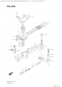 164A - Throttle Rod (164A -  )