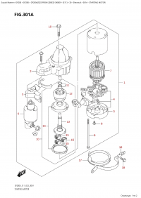 301A - Starting Motor (301A -  )