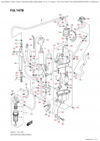 147B - Fuel Pump /  Fuel Vapor Separator ((E01,E11):(022,023)) (147B - ��������� ����� / ���������� ����� ������� ( (E01, E11) : (022, 023) ))