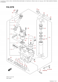 337B  -  Trim  Cylinder (X-Transom, (337B -   (X-Transom,)