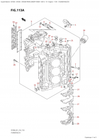 113A - Cylinder Block (113A - ���� ��������)