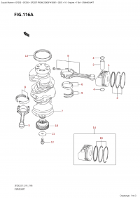 116A - Crankshaft (116A - ��������)