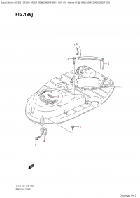 136J - Ring Gear Cover (Df250T:e01) (136J - ������ ��������� �������� (Df250T: e01))