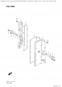 140A - Exhaust  Cover (140A -   )