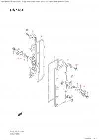 140A - Exhaust Cover (140A - ����� ��������� �����)