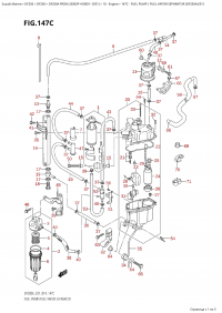 147C - Fuel Pump / Fuel  Vapor Separator (Df250A:e01) (147C - ��������� ����� / ���������� ����� ������� (Df250A: e01))