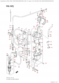 147J - Fuel Pump / Fuel  Vapor Separator (Df250T:e01) (147J - ��������� ����� / ���������� ����� ������� (Df250T: e01))