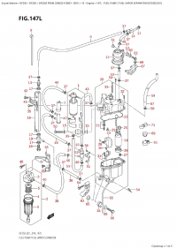 147L - Fuel Pump / Fuel  Vapor Separator (Df250Z:e01) (147L -   /    (Df250Z: e01))