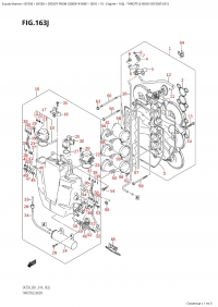 163J - Throttle Body (Df250T:e01) (163J - �������� ���� (Df250T: e01))