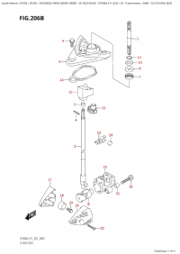 206B - Clutch Rod  (022) (206B -   (022))