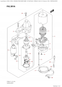 301A  -  Starting  Motor (301A -  )