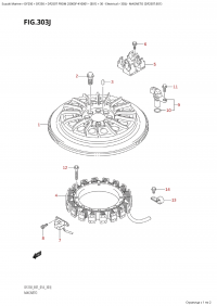 303J - Magneto (Df250T:e01) (303J - ������� (Df250T: e01))