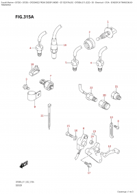 315A  -  Sensor (X-Transom,Xx- (315A -  (X-Transom, Xx-)