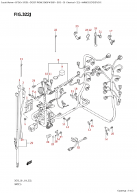 322J - Harness (Df250T:e01) (322J - ���� �������� (Df250T: e01))