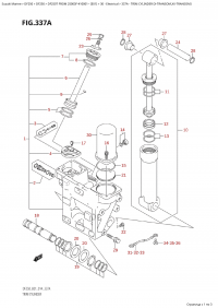 337A - Trim Cylinder  (X-Transom,Xx-Transom) (337A - ������� ����� (X-Transom, Xx-Transom))