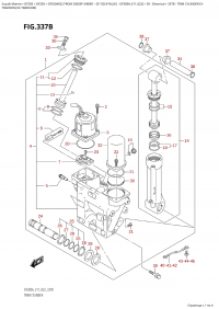 337B  -  Trim  Cylinder (X- (337B -   (X-)