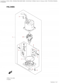 340A  -  Ptt  Motor (X-Transom, (340A -   (X-Transom,)