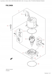 340A - Ptt Motor  (X-Transom,Xx-Transom) (340A - ��������� ������������ (X-Transom, Xx-Transom))
