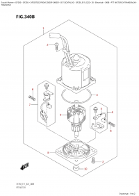 340B  -  Ptt  Motor (X-Transom,Xx- (340B -   (X-Transom, Xx-)