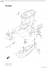 405B  -  Drive  Shaft Housing  (Xx- (405B -    (Xx-)