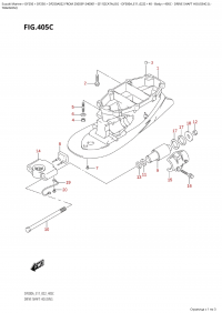 405C  -  Drive  Shaft Housing  (L- (405C -    (L-)