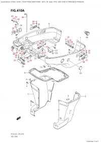 410A - Side Cover (X-Transom,Xx-Transom) (410A - ������� ������ (X-Transom, Xx-Transom))