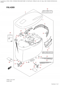 420D  -  Engine  Cover ((021,022): (420D -   () ( (021, 022) :)