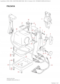 541A - Opt:remote Control Assy Dual (1) (541A - �����: ������������� ���������� � ����� Dual (1))