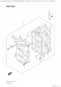 113A  -  Cylinder  Block (113A -  )