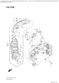 122B  -  Intake  Manifold  (021:(Df25A,Df25Ar,Df25At,Df25Ath),(022, (122B - �������� ��������� (021: (Df25A, Df25Ar, Df25At, Df25Ath), (022,)