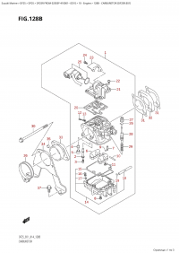 128B - Carburetor (Df25R:e01) (128B - ���������� (Df25R: e01))