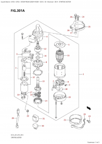 301A - Starting Motor (301A - ��������� ���������������)