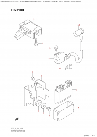 310B - Rectifier / Ignition Coil (Df25R:e01) (310B - ����������� / ������� ��������� (Df25R: e01))
