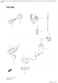 334A  -  Sensor / Switch (Df25A, (334A -    (Df25A,)