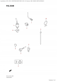 334B - Sensor / Switch (Df25R:e01) (334B - ������� � ������������� (Df25R: e01))