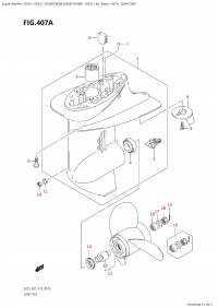 407A - Gear Case (407A - ������ ������� �������)