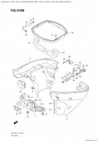 410B - Side Cover (Df25R:e01) (410B - ������� ������ (Df25R: e01))