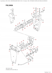 545A - Opt:remote Control Assy Single (2) (Df25R:e01) (545A - ������������� ���������� � �����, ��������� (2) (Df25R: e01))