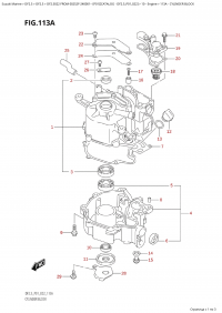 113A - Cylinder  Block (113A -  )