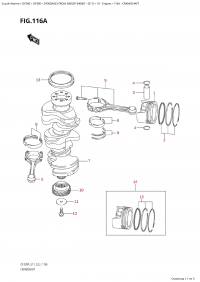 116A - Crankshaft (116A - )