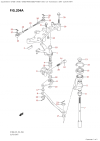 204A - Clutch Shaft (204A - ��������� ���)