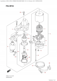 301A - Starting Motor (301A -  )