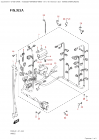 322A - Harness (Df300A,Df250A) (322A -   (Df300A, Df250A))