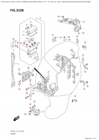 322B - Harness  ((022,023):(Df350A,Df325A,Df300B)) (322B -   ( (022, 023) : (Df350A, Df325A, Df300B) ))