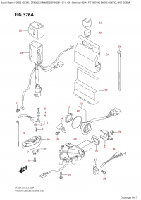 326A - Ptt Switch  /  Engine Control Unit (Df300A) (326A -   /    (Df300A))