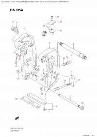 335A - Clamp Bracket (335A - ��������� ������)
