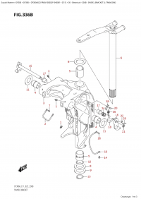 336B - Swivel Bracket (L-Transom) (336B -   (L-Transom))