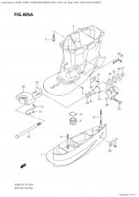 405A - Drive Shaft Housing (405A - ������ ���� ��������)