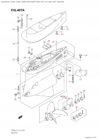 407A - Gear Case (407A - ������ ������� �������)