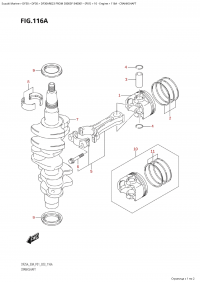 116A - Crankshaft (116A - )